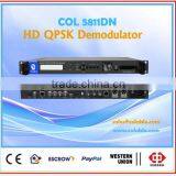 Hd/sd Sdi Decoder, Dvb-s2 to ip Udp/rtp/rtsp, and Qpsk Demodulator in tv Headend Broadcast COL5811DN
