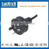 SAA Power Cord With 2 Pin Australia Plug