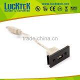 Clip- in USB A Female to A Female Euro Module 25*50mm thumbnail-1