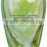 Green Onyx Flower Vase FV291-1 thumbnail-1