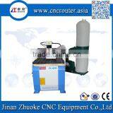 1.5KW Water Cooling Spindle Metal CNC Router Machine ZK-6090 With Dust Collector Of PCI NcStudio Controller