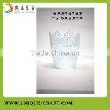 On Sale Hollow Out Flower Bucket for Garden Decor thumbnail-1