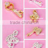 2014 New Design Hot Sale 3D Zircon Nail Art Jewelry Metal Nail Art Designs thumbnail-3