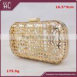 Metal Gold Flat Clasp Clutch Bag Frame Box Purse Fame thumbnail-1