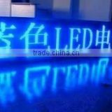 2015 world famous products 1B p10 semi outdoor single color led display