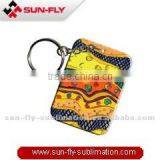 Sublimation Polymer Rectangle Keychain