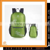 Foldable soft outdoor sport backpack bag