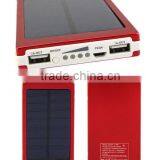 10000mah Solar Charger With Doubel Output Ports and LED Indicator thumbnail-4