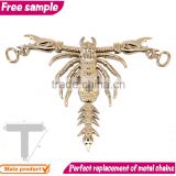 Woman beach shoe chain ornament gold chains decorative