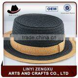 Promotional Beautiful Kids Straw Boater Hat thumbnail-5