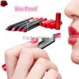 MENOW 19Colors Kiss Proof Cosmetic Lipstcik Kiss Beauty Lipstick Waterproof Liquid Matte Lipstick thumbnail-1