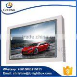 Outdoor Wall Hanging Led Scrolling Light Box With Single Side 8 Poster Advertising thumbnail-3