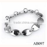 Stainless Steel Chain Charm Bracelet Leather Bracelet For Women/925 Silver Bracelet thumbnail-2