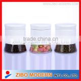 3pcs Round lid Glass Jar for food/glass jars