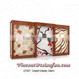 Plane Push-pull Carpet Display Stand/Triple Carpet Display Stand/carpet Rack/rug Display Stand -DT027
