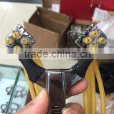 High Quality Simple Style Outdoor Hunting Stainless Steel Slingshot thumbnail-4