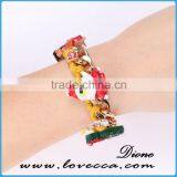 Small MOQ Charms Fashion Pink Women Tassel Bracelet and Chain thumbnail-6