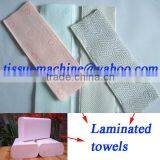 Laminating Printing High Speed Automatic Gluing V Fold Paper Towel Machine thumbnail-5