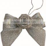 Elastic Satin Ribbon Bow for Perfume Pre Made Bows Perfume Packing Wedding Decor. thumbnail-3