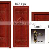 Chinese Design Kings Door Pvc Mdf Armor Door thumbnail-2
