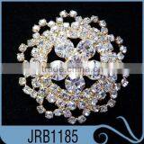 Popular High Quality Round Flower Rhinestone Button for Garment Accessories thumbnail-1