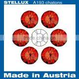 Stellux A193 Glass Chatons Point Back Rhinestones Hyacinth