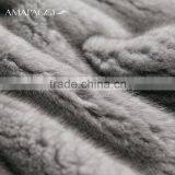 Factory OEM Raw Natural Mink Fur Coat for Outerwear thumbnail-4