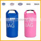 High Quality Durable 500D PVC Strap Waterproof Ocean Pack Dry Bag With Custom Logo