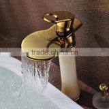 2014 New Design Waterfall Faucet for Basin_flexible Kitchen Tap