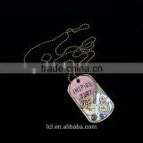 2015 Yiwu Fashion Imitation Jewelry Steampunk Necklace Dog Tag Gear Steam Inspire Letter Pendant Cameo Statement Necklace thumbnail-4