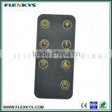 Top Quality Tactile Keys Graphic Overlay With Poly Dome