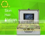 2 Magnifying lens of 50 times and 200 times skin hair analyzer detection beauty machine