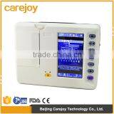 CE ISO 18 Months Warranty 7 Inch LCD 12-lead ECG Signal Digital 6-channel Electrocardiograph thumbnail-1