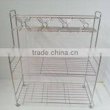 Bathroom Metal Shower Rack thumbnail-1