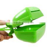 Pet Pooper Scooper, Doggie Sanitary Scoop for Cleaning up Pet Dog Poop Clean Tool thumbnail-1