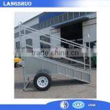Single or Double Australia Galvanized Portable Trailer thumbnail-1
