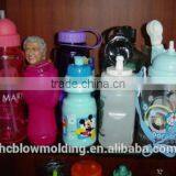 OEM Blow Molding PP Plastic Water Bottle With Straw HDPE Kids Drinking Bottle for Sale, thumbnail-1