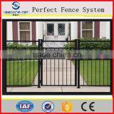 For School,Industry and Residental Powder Coated Hot Dipped Galvanised Picket Steel Security Fence thumbnail-1