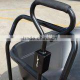 Four Wheels Plastic Tray 130L Wheelbarrow Cart thumbnail-5