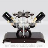 Multi-tier Free-standing Wooden Wine Bottle Holder thumbnail-2