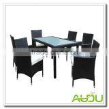 Audu Florida Outdoor Garden Rattan Dining Set thumbnail-3