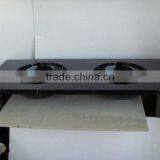 Black Granite Vanity Top Double Sink thumbnail-1