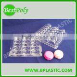Clear Plastic Macaron Clamshell Packaging Of 2 4 8 12 16 18 thumbnail-2