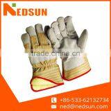Warm Full Lining Cow Leather Durable Gloves thumbnail-1