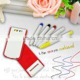 5-in-1 Ball Pen,plastic Ballpoint Pen With Pen Case for Gift thumbnail-3