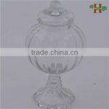 Fancy Glass Candy Jar With Lid,chocolate Jar With Lid,glass Christmas Candy Jar thumbnail-1