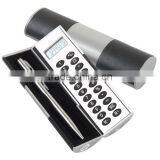 Promotional Small Pocket Calculator With Pen thumbnail-1