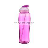 Eco-Friendly 750ml Portable BPA Free Sport Drink Cycling Hiking Outdoor Bike Gym Water Bottle With Flip Straw Space Cup thumbnail-3