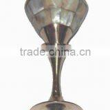 Drinking goblet, metal wine goblet, brass wine goblet, brass champagne goblet