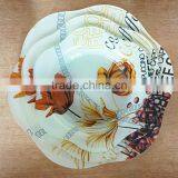 Edgefold Glass Plate With Decal thumbnail-1